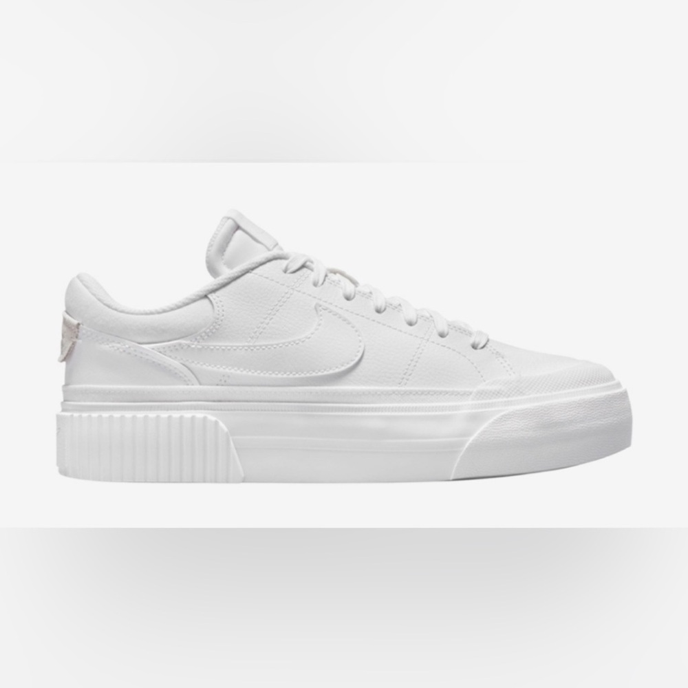 NEW- Nike Women’s Court Legacy/Lift Triple White/ Women Casual/LifeStyle Shoes
